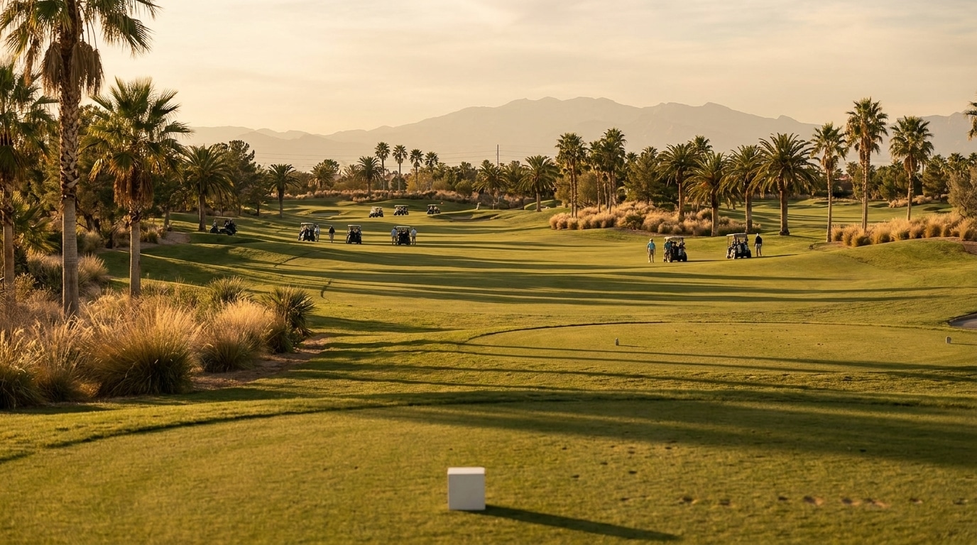 Large Group Golf Outing Las Vegas Public Course Options